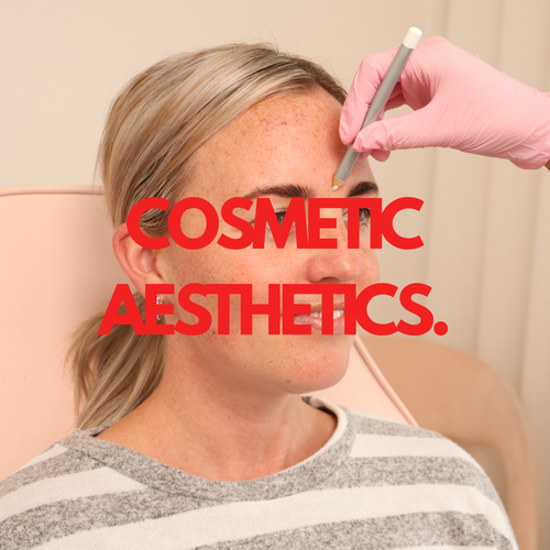 <h3>COSMETIC AESTHETICS.</h3>